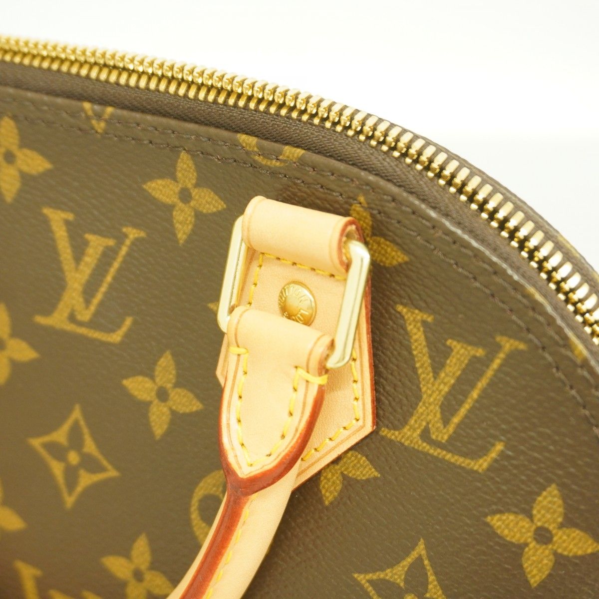 Louis Vuitton Handbag Monogram Alma BB Brown 2-Way — view 7