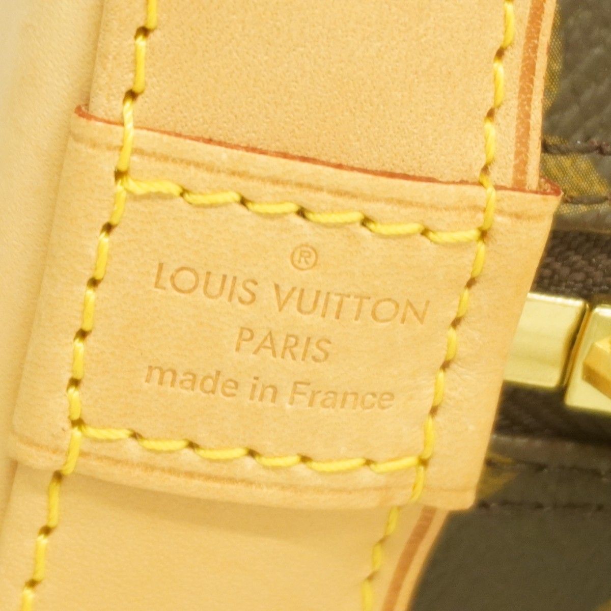 Louis Vuitton Handbag Monogram Alma BB Brown 2-Way — view 5