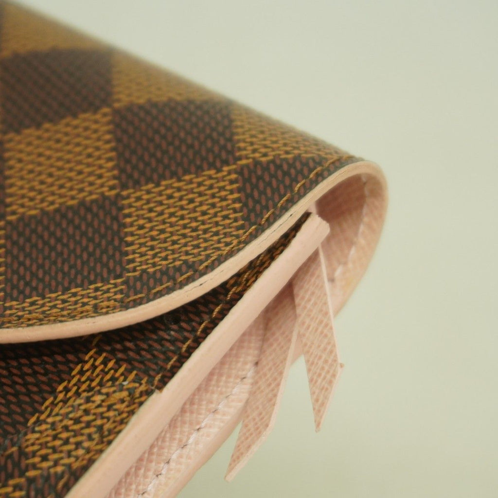 Louis Vuitton Wallet Damier Portefeuille Kaisa Rose Velours — view 6