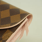 Louis Vuitton Wallet Damier Portefeuille Kaisa Rose Velours — view 6