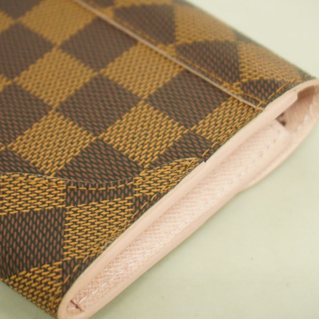 Louis Vuitton Wallet Damier Portefeuille Kaisa Rose Velours — view 7