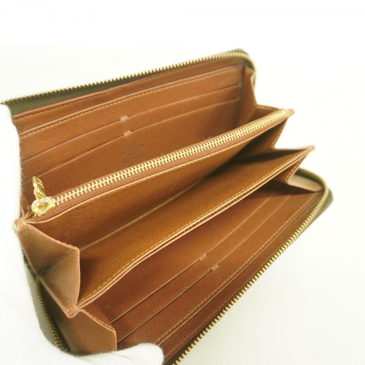Louis Vuitton Wallet Monogram Zippy Brown — view 3