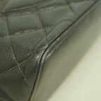 Chanel Tote Reissue Caviar Leather Black Silver — view 7