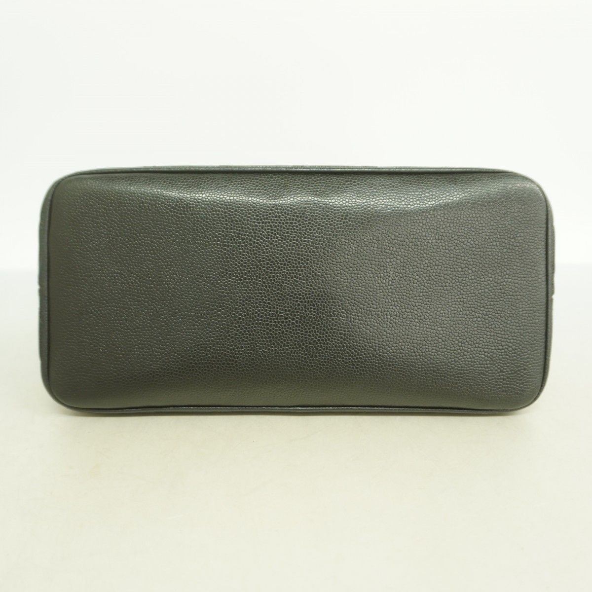 Chanel Tote Reissue Caviar Leather Black Silver — view 3
