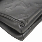 Louis Vuitton Handbag Monogram Embossed Coussin MM Noir 2-Way — view 7