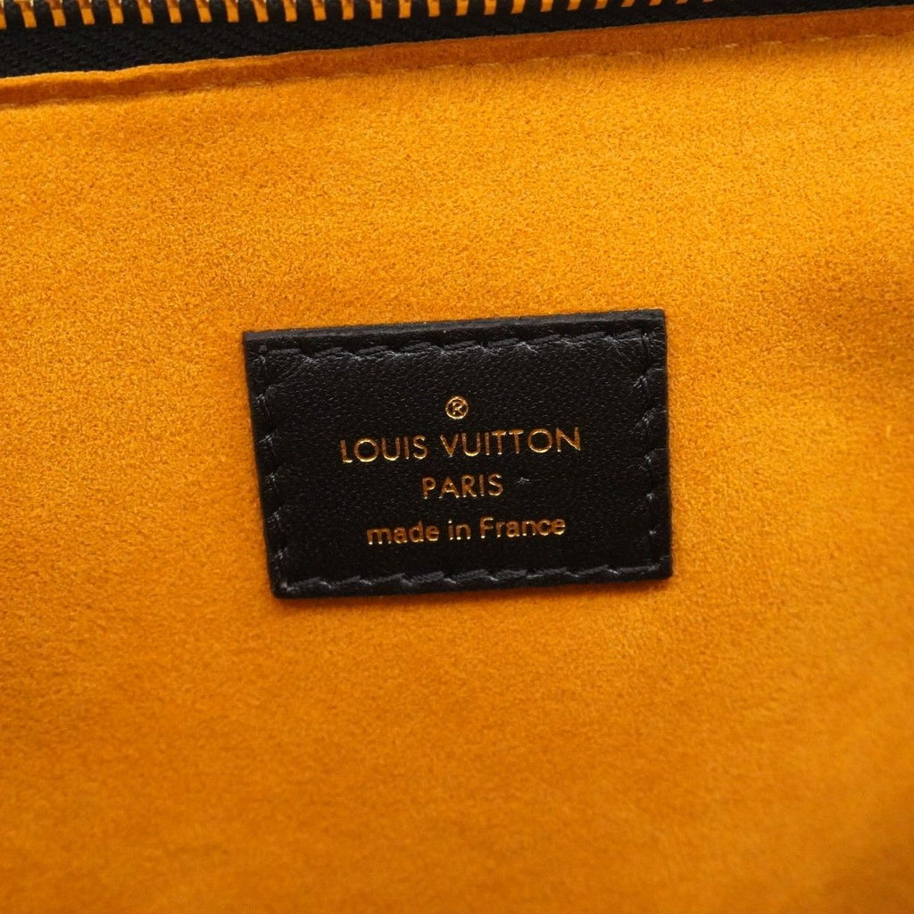 Louis Vuitton Handbag Monogram Embossed Coussin MM Noir 2-Way — view 5