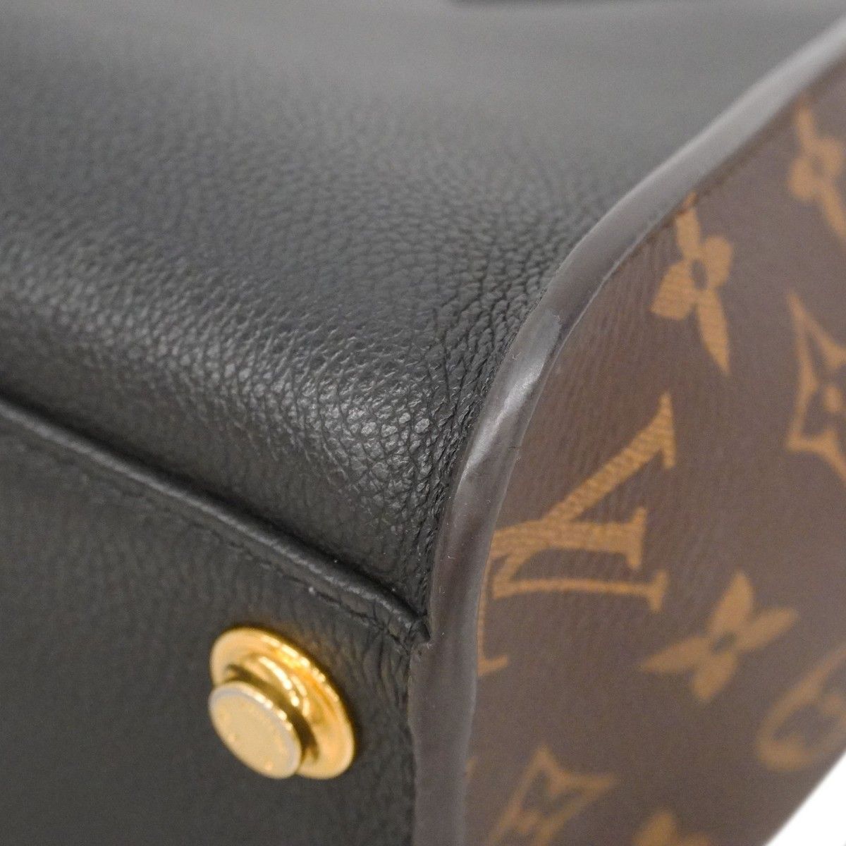 Louis Vuitton Tote Monogram on My Side MM Noir — view 6