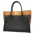 Louis Vuitton Tote Monogram on My Side MM Noir