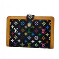 Louis Vuitton Wallet Monogram Multicolor Porte-Monnaie Viennois Noir