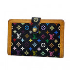 Louis Vuitton Wallet Monogram Multicolor Porte-Monnaie Viennois Noir