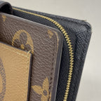 Louis Vuitton Wallet Monogram Giant Reverse Portefeuille Juliette Brown — view 7