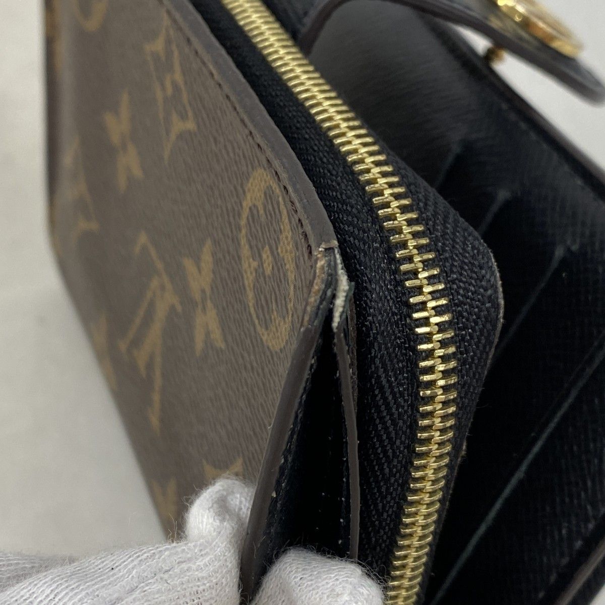 Louis Vuitton Wallet Monogram Giant Reverse Portefeuille Juliette Brown — view 5