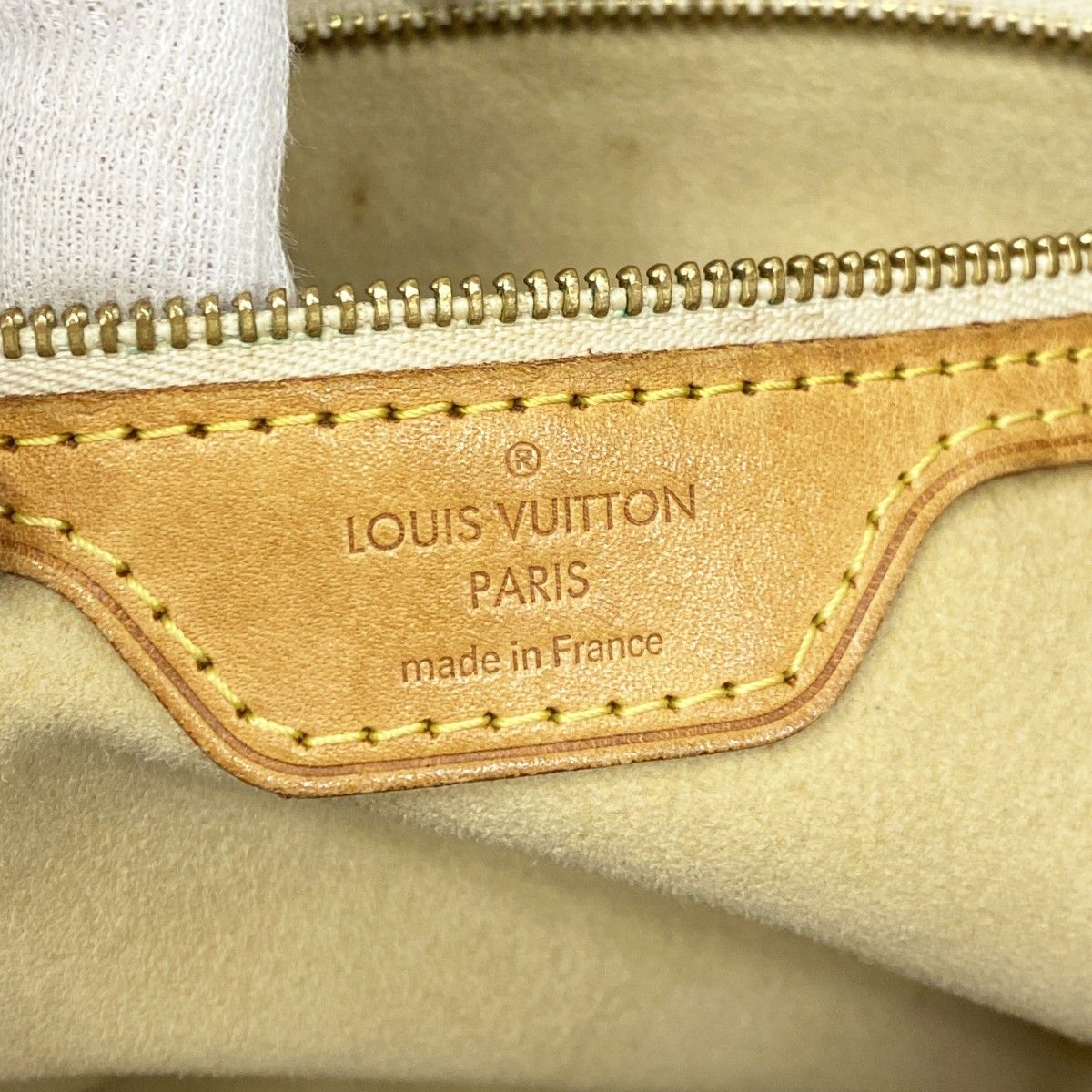Louis Vuitton Tote Damier Azur Hampstead PM White — view 5
