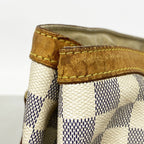 Louis Vuitton Tote Damier Azur Hampstead PM White — view 6