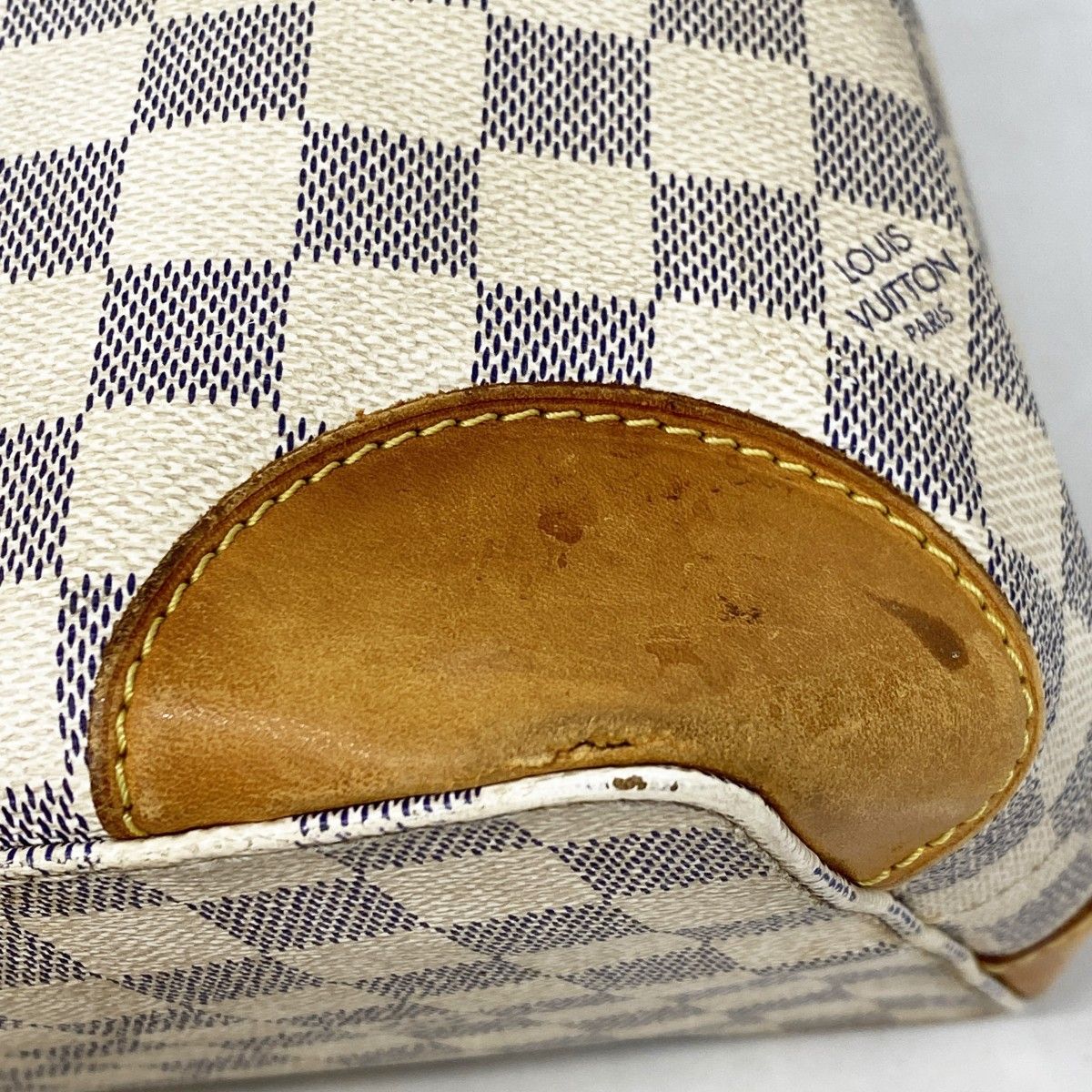Louis Vuitton Tote Damier Azur Hampstead PM White — view 7