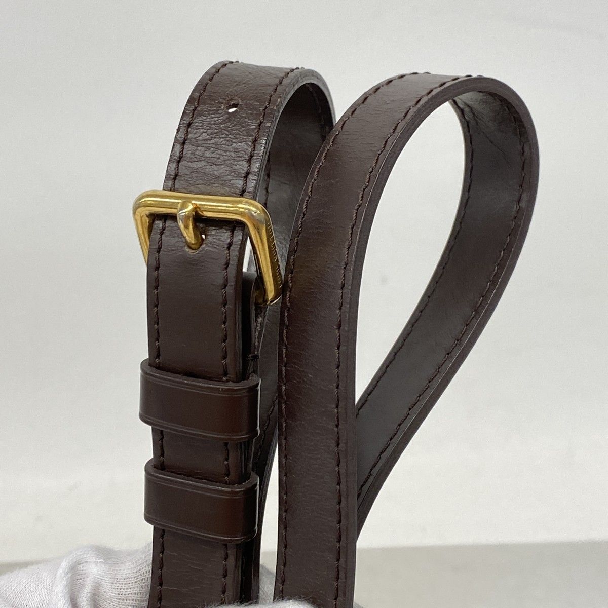 Louis Vuitton Shoulder Bag Damier Blue Msbeli PM Ebene — view 9