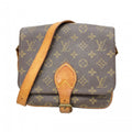 Louis Vuitton Shoulder Bag Monogram Cartouchiere MM Brown