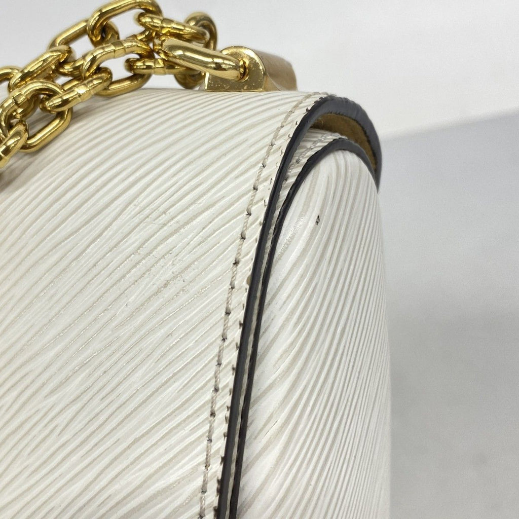Louis Vuitton Shoulder Bag Epi Twist PM Blanc — view 7