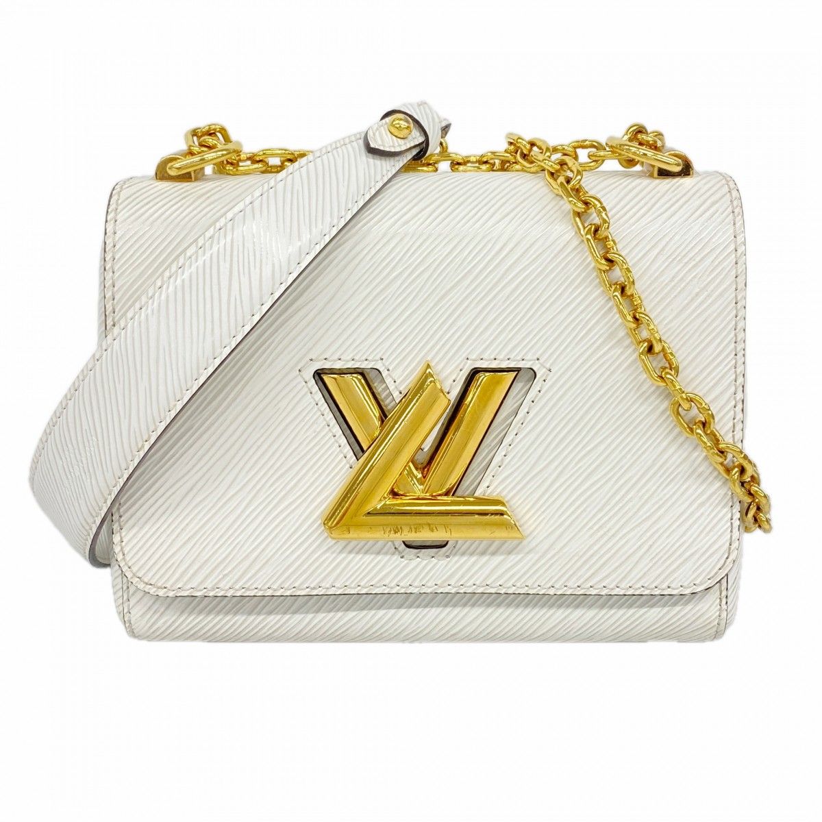 Louis Vuitton Shoulder Bag Epi Twist PM Blanc