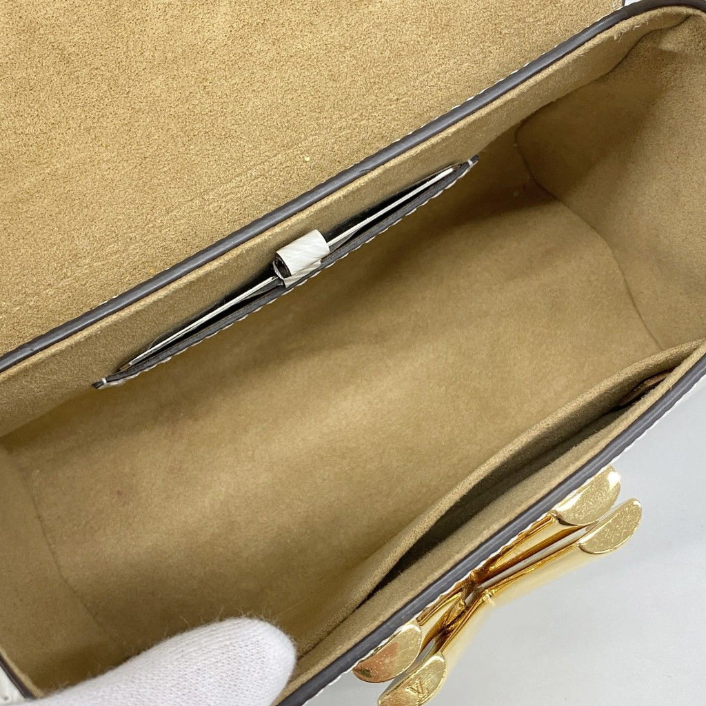 Louis Vuitton Shoulder Bag Epi Twist PM Blanc — view 4