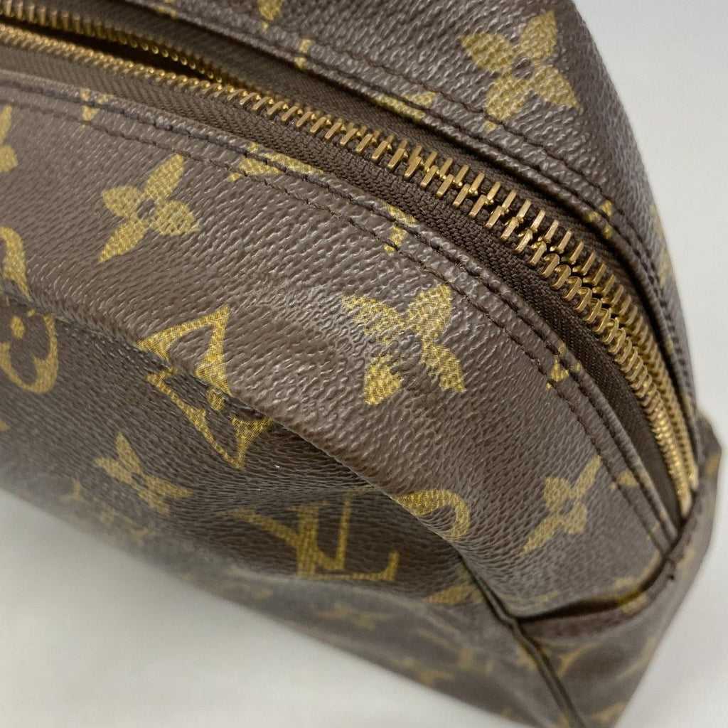 Louis Vuitton Pouch Monogram Trousse Toilet 28 Brown — view 6