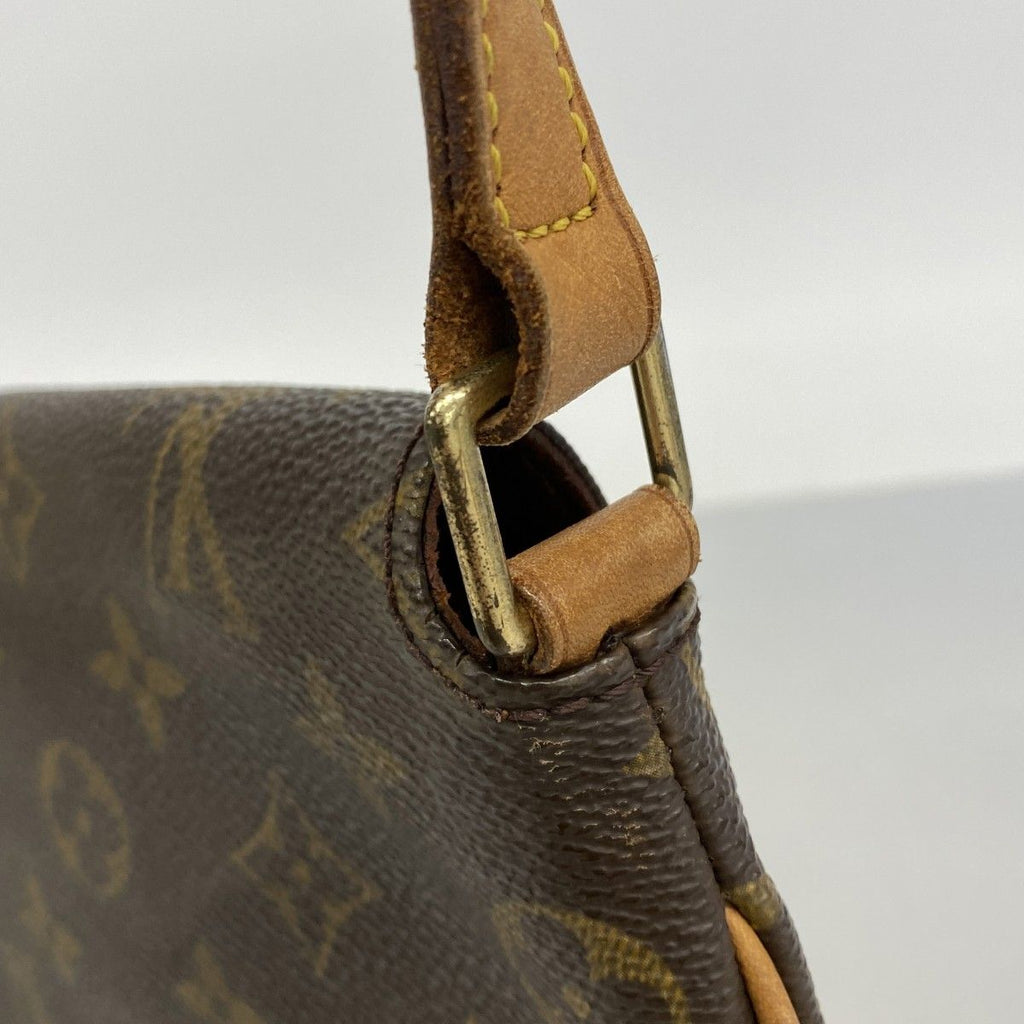 Louis Vuitton Shoulder Bag Monogram Musette Tango Short Strap Brown — view 9