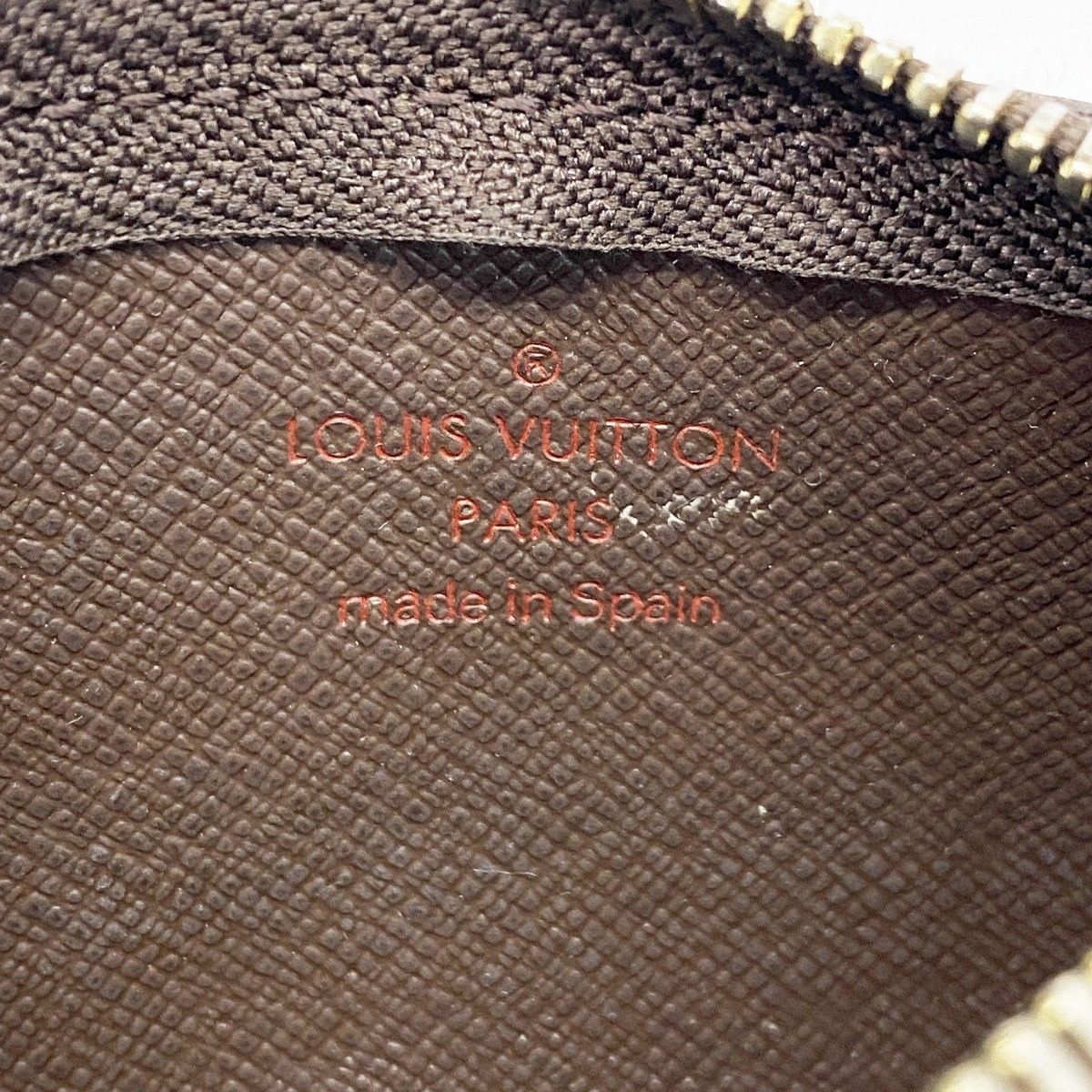 Louis Vuitton Coin Case Damier Pochette Cles Ebene — view 4