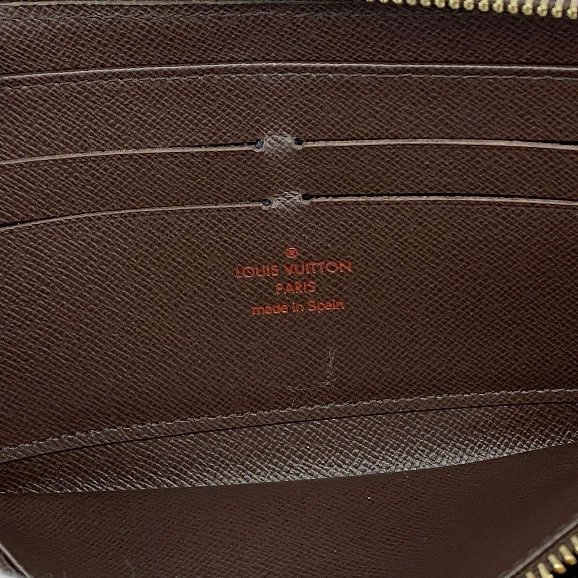 Louis Vuitton Wallet Damier Zippy Ebene — view 4