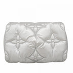 Louis Vuitton Handbag LV Pillow Speedy Bandouliere 25 Silver Brown 2-Way — view 3