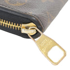 Louis Vuitton Monogram Zippy Wallet Retiro Zip Around Brown — view 7