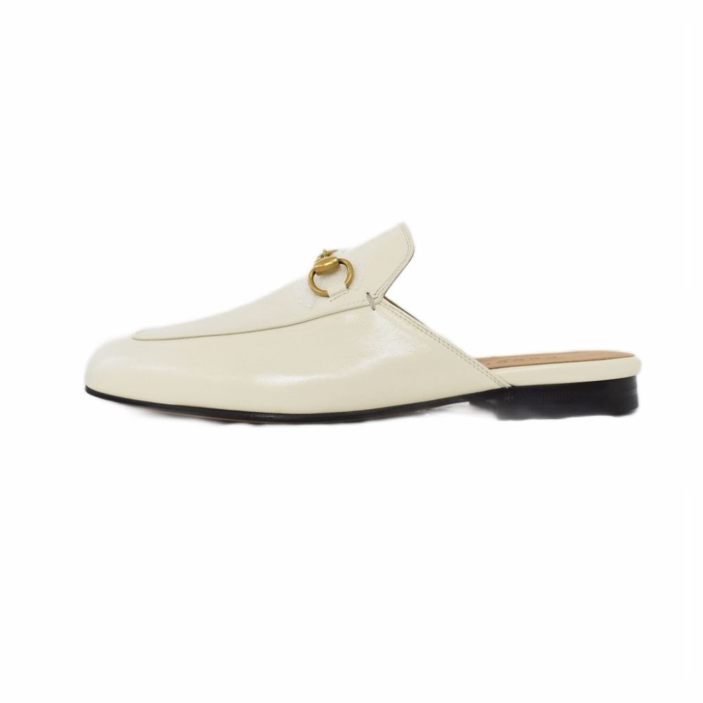 Gucci Princetown Mules Leather 36 White — view 2