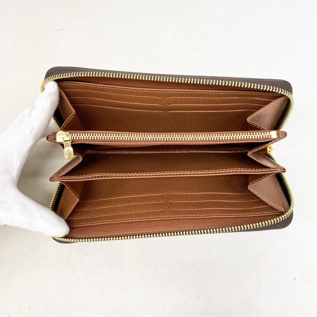 Louis Vuitton Wallet Monogram Zippy Brown — view 3