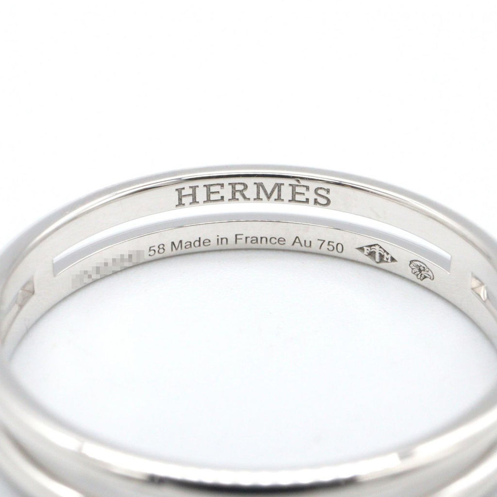 Hermes Ring Arianne 18k White Gold — view 4