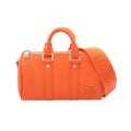 Louis Vuitton Handbag Keepall XS LV Aerogram 2-Way Orange Leather