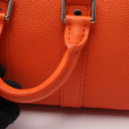 Louis Vuitton Handbag Keepall XS LV Aerogram 2-Way Orange Leather — view 7