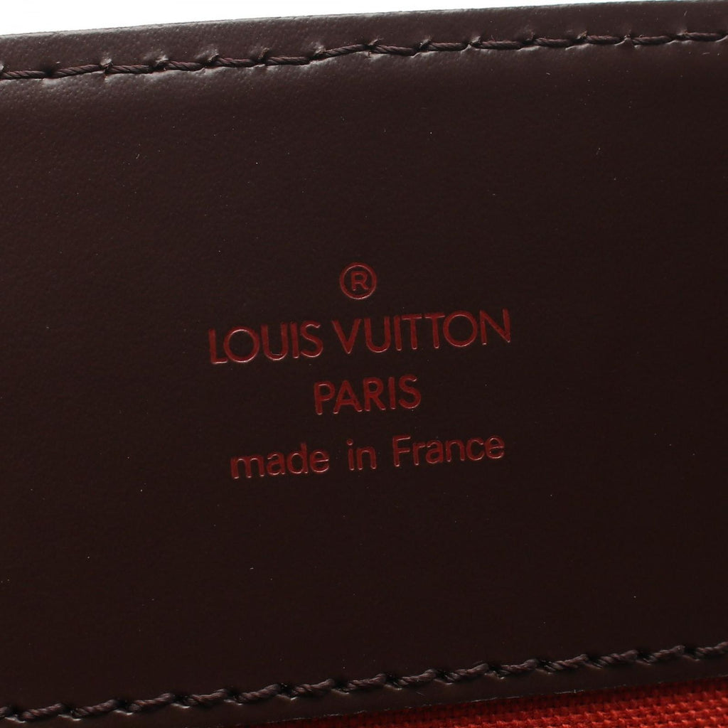 Louis Vuitton Shoulder Bag Broadway Damier Ebene 2-Way Canvas Leather — view 4