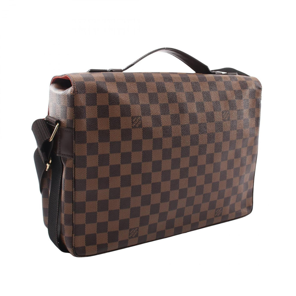 Louis Vuitton Shoulder Bag Broadway Damier Ebene 2-Way Canvas Leather — view 2