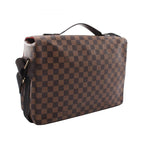 Louis Vuitton Shoulder Bag Broadway Damier Ebene 2-Way Canvas Leather — view 2
