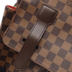 Louis Vuitton Shoulder Bag Broadway Damier Ebene 2-Way Canvas Leather — view 9