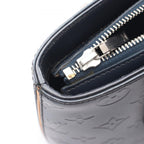 Louis Vuitton Handbag Stockton Monogram Matte Blue Leather — view 7
