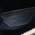 Louis Vuitton Handbag Stockton Monogram Matte Blue Leather — view 4