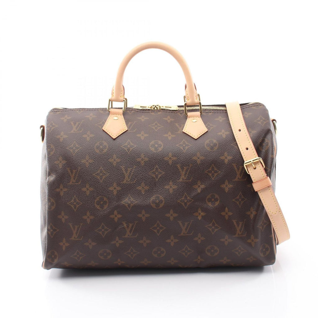 Louis Vuitton Handbag Speedy Bandouliere 35 Monogram 2-Way Canvas Leather