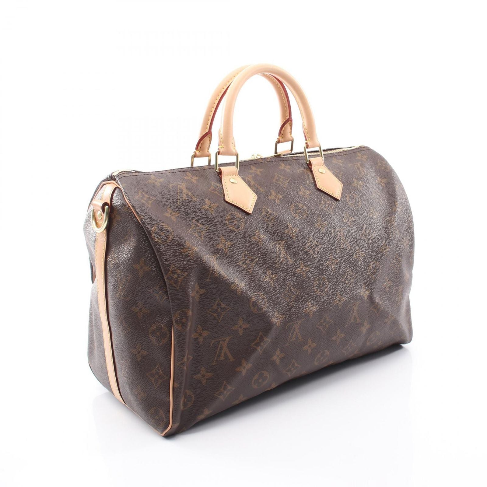 Louis Vuitton Handbag Speedy Bandouliere 35 Monogram 2-Way Canvas Leather — view 2