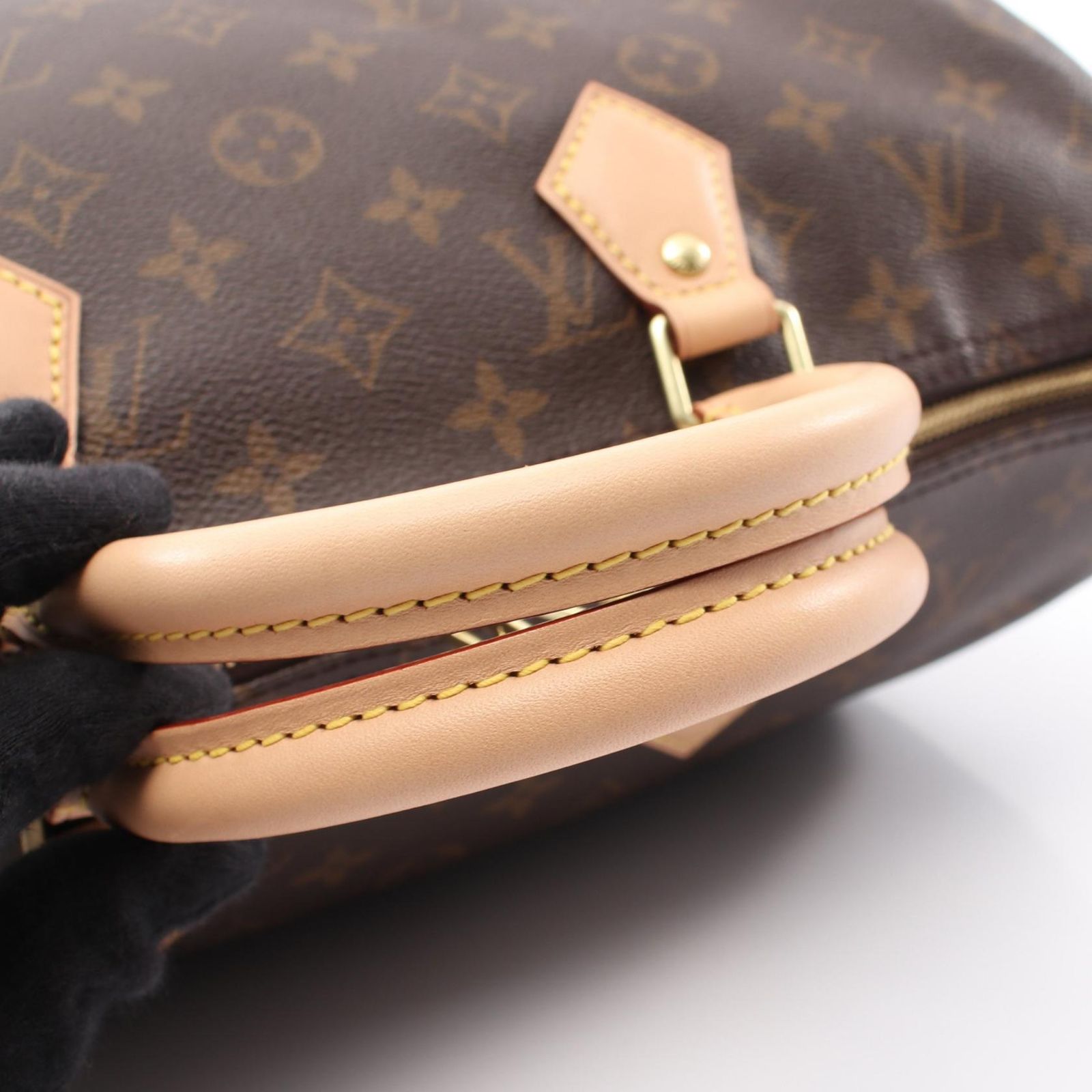Louis Vuitton Handbag Speedy Bandouliere 35 Monogram 2-Way Canvas Leather — view 7