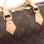 Louis Vuitton Handbag Speedy Bandouliere 35 Monogram 2-Way Canvas Leather — view 8