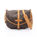 Louis Vuitton Shoulder Bag Saumur 30 Monogram Canvas Leather