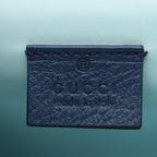 Gucci Handbag Children's Strawberry Kids Blue Red Canvas Leather — view 4