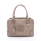 Loewe Handbag Amazona 35 Gray Leather