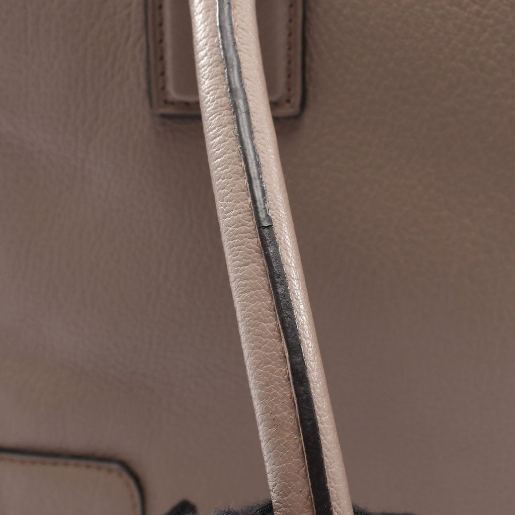 Loewe Handbag Amazona 35 Gray Leather — view 6