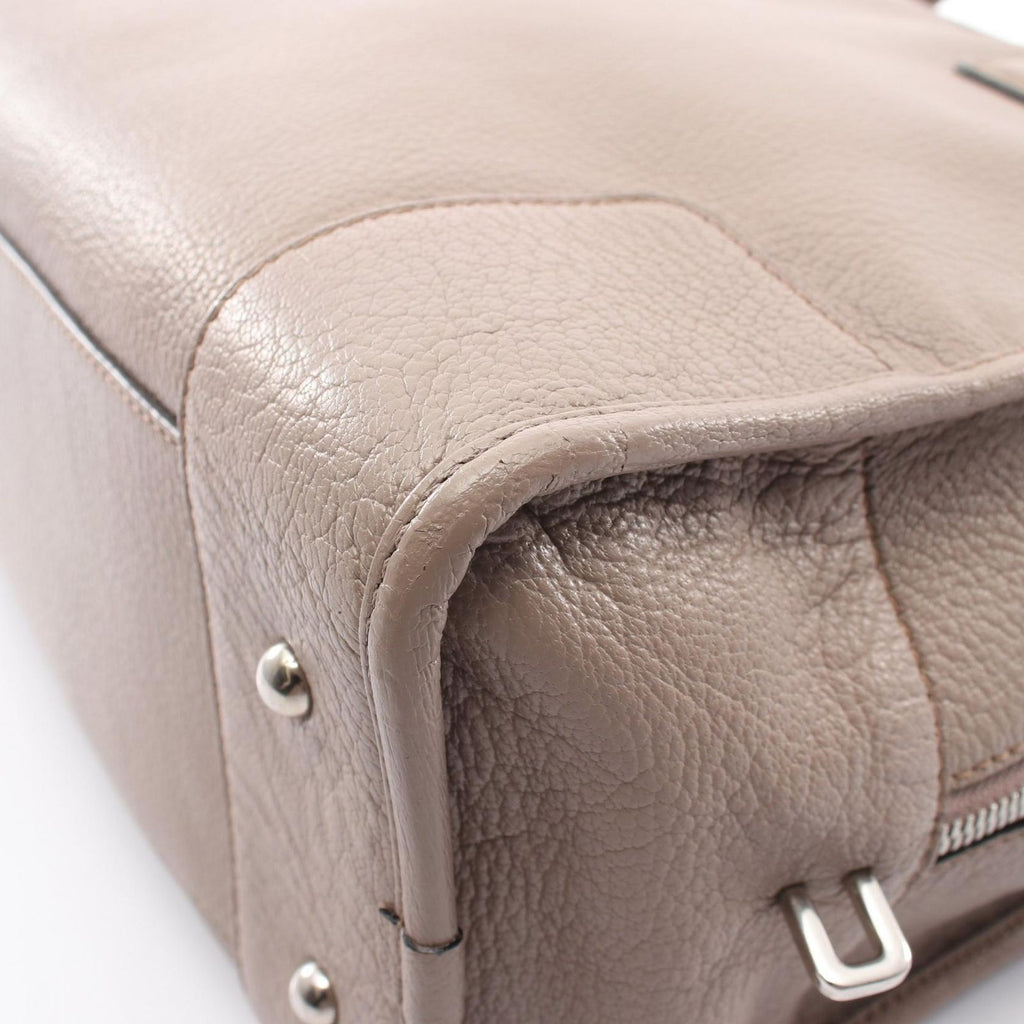 Loewe Handbag Amazona 35 Gray Leather — view 5
